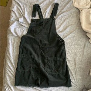 American Eagle Dark Green Corduroy Mini Jumper